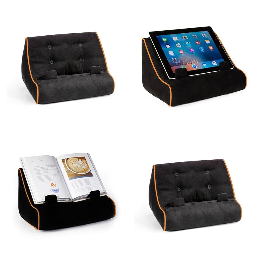 美品✨タブレットスタンド ブックホルダー 読書用枕 寝ながら読書 タブレット Amazon.co.jp: Book Couch iPad Stand | タブレットスタンド